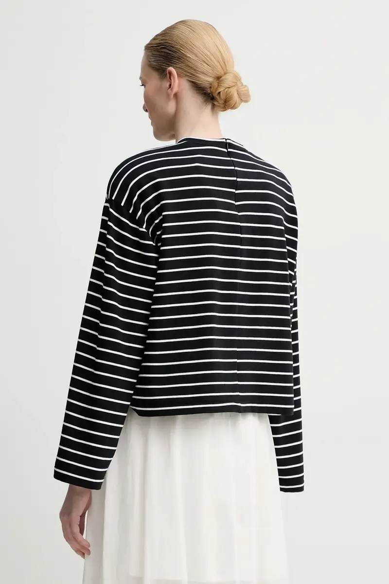 camicia a maniche lunghe colore nero 10909341 miniatura 3