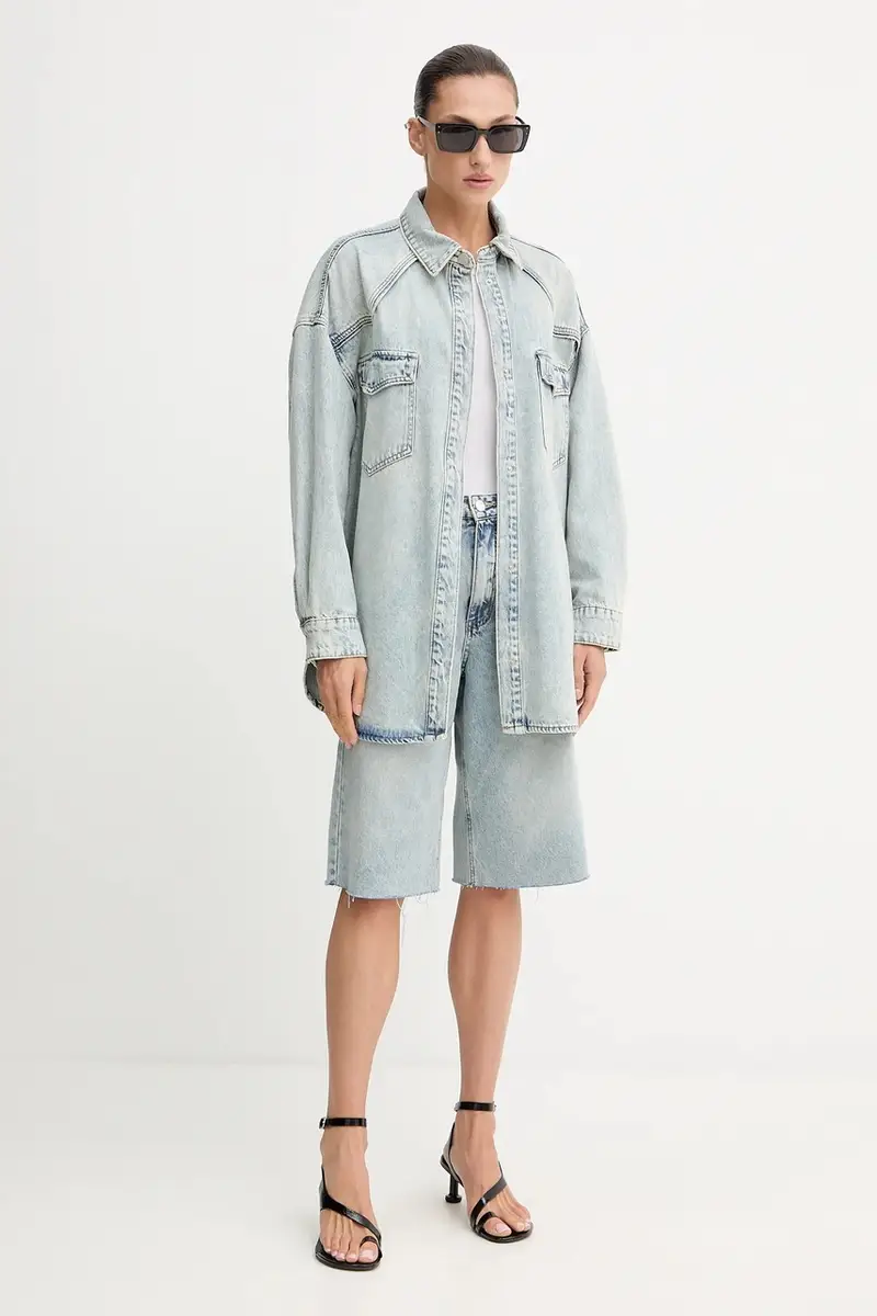 Gestuz Jeans Donna Blu 2885881 miniatura 2