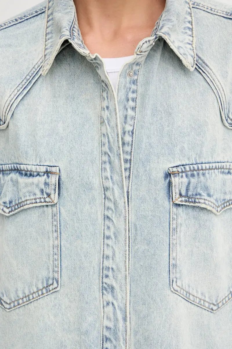 Gestuz Jeans Donna Blu 2885881 miniatura 5