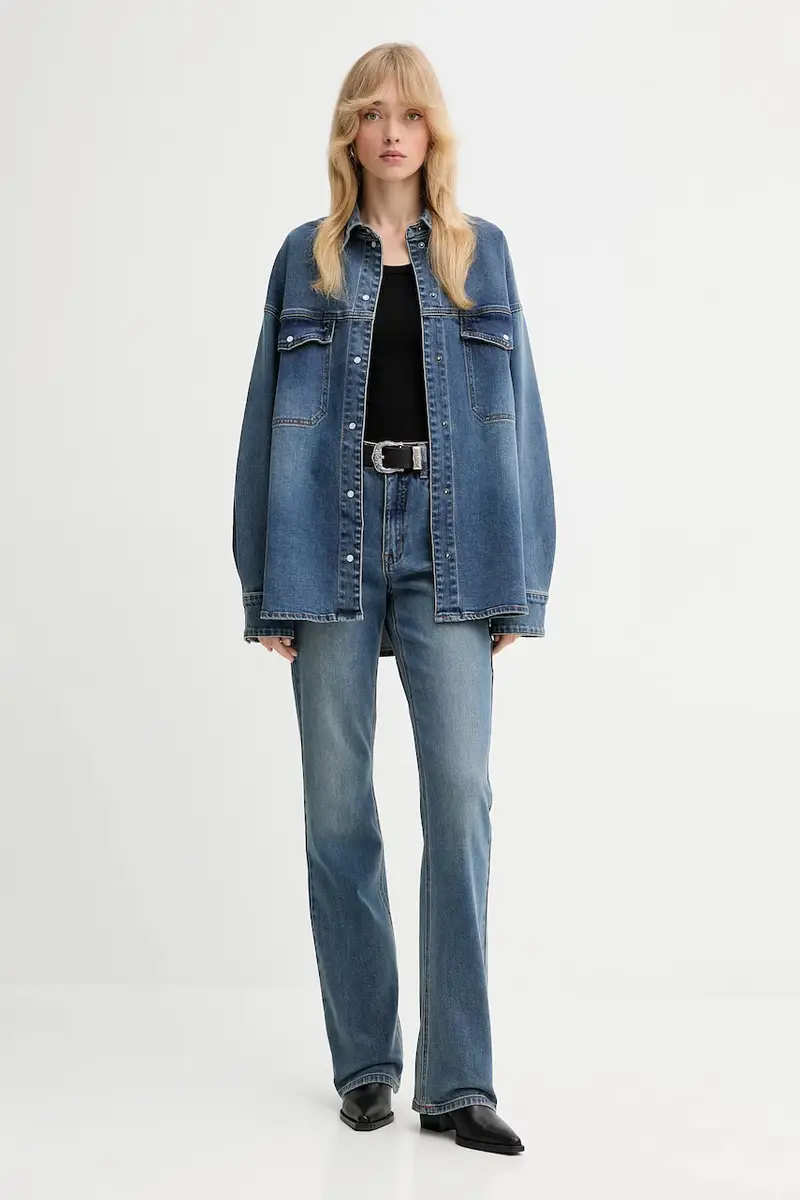 Gestuz Jeans Donna Blu 3918681 miniatura 2