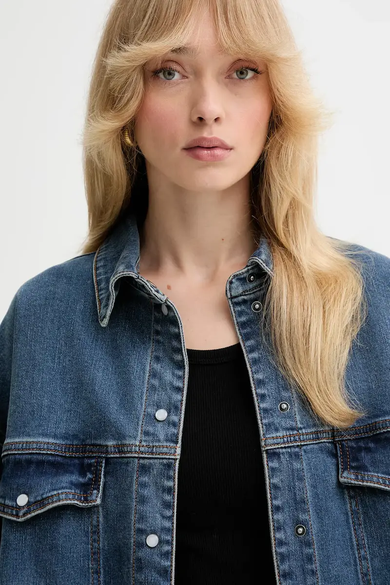 Gestuz Jeans Donna Blu 3918681 miniatura 4