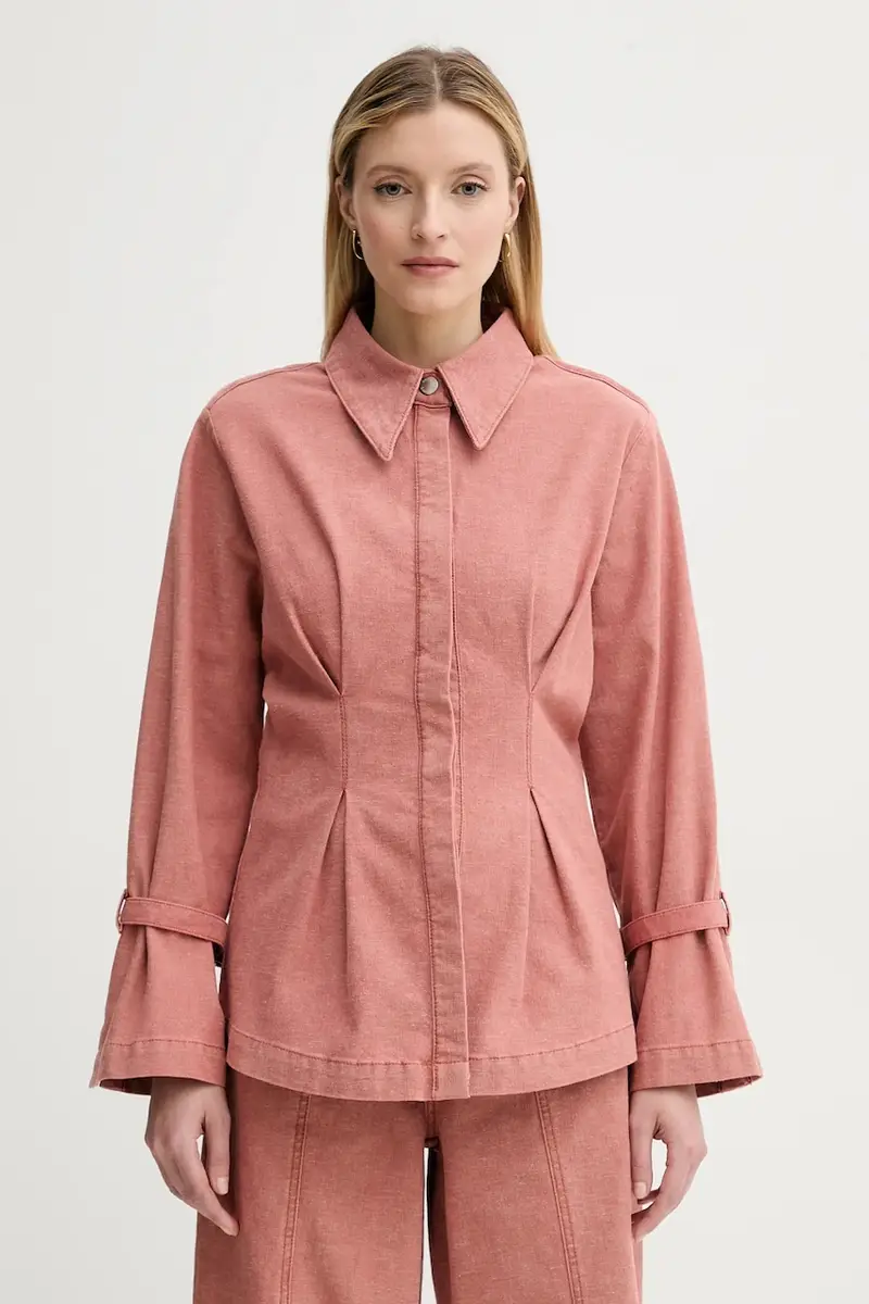 camicia donna colore arancione 10909937