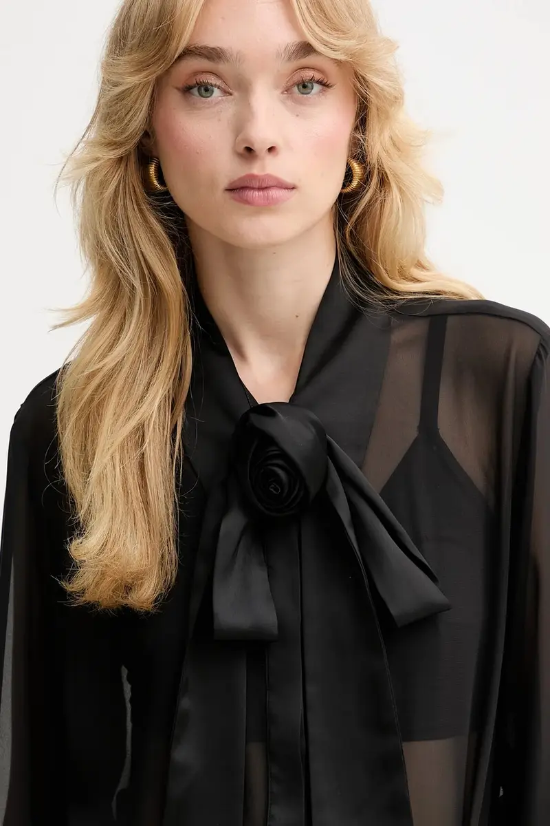 camicia donna colore nero 10910669 miniatura 4