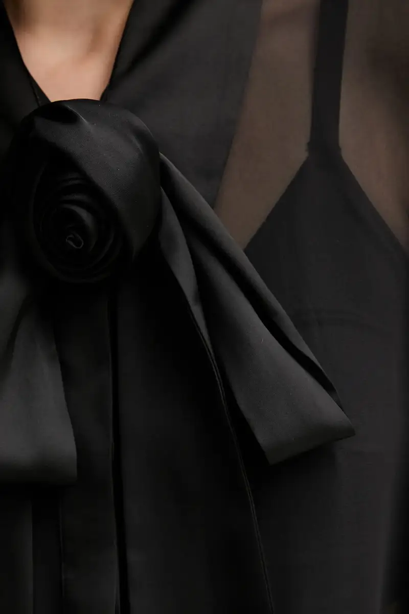 camicia donna colore nero 10910669 miniatura 5