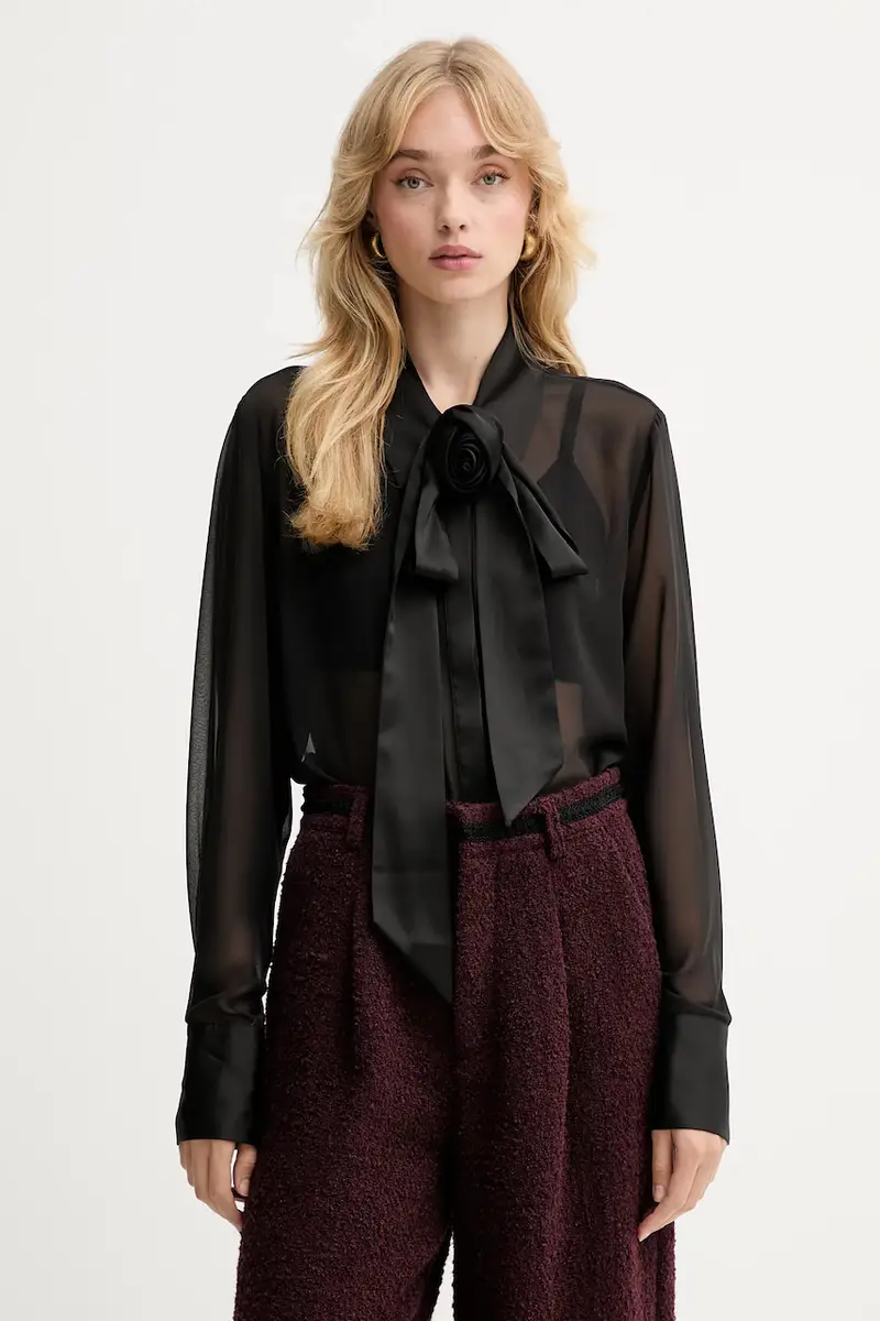 camicia donna colore nero 10910669