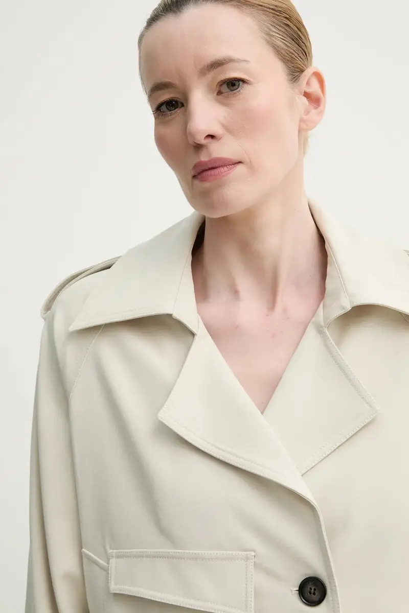 cappotto donna colore beige 10909879 miniatura 5