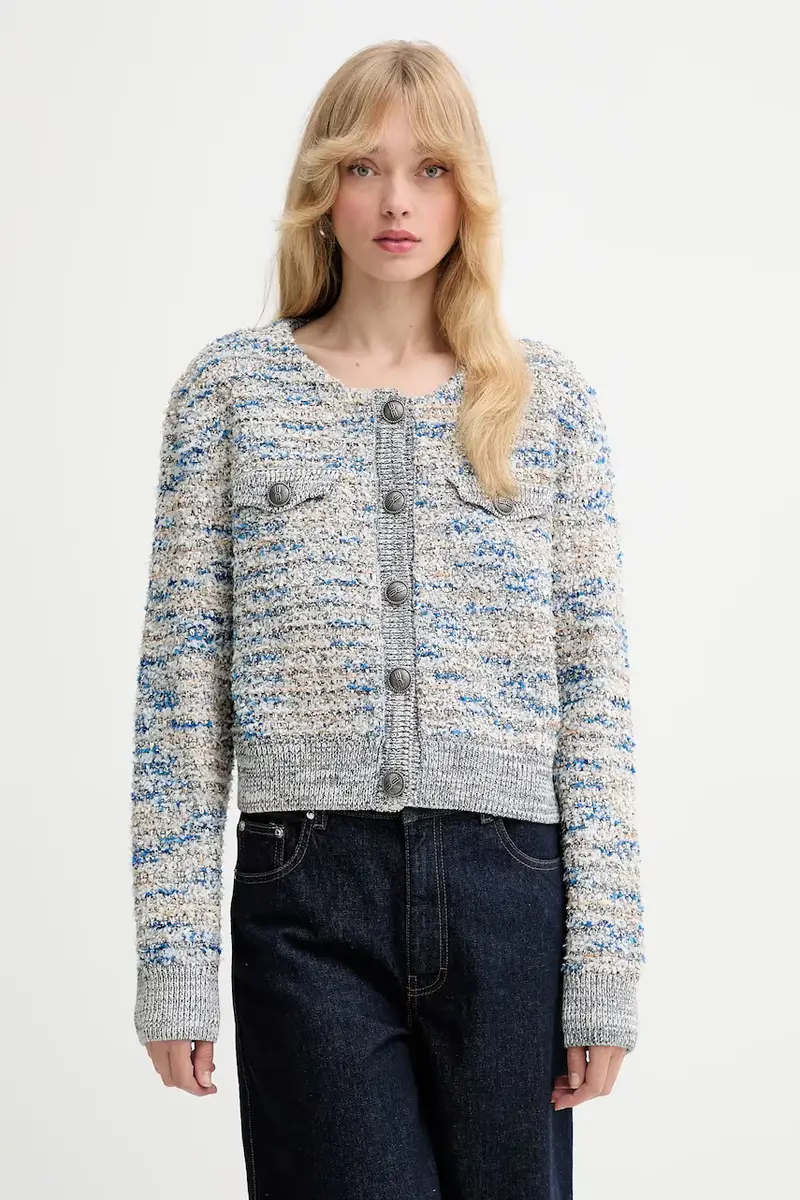 Gestuz Cardigan Donna Blu 3132946