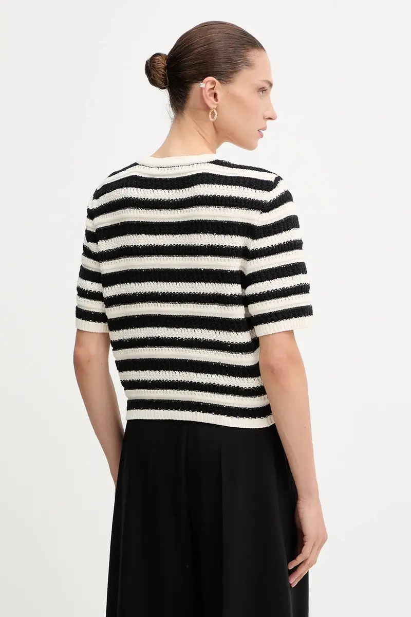 Gestuz Cardigan Donna Nero 3337750 miniatura 3