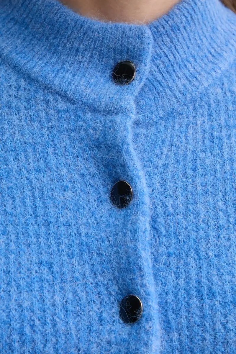 cardigan in lana colore violetto 10910034 miniatura 5