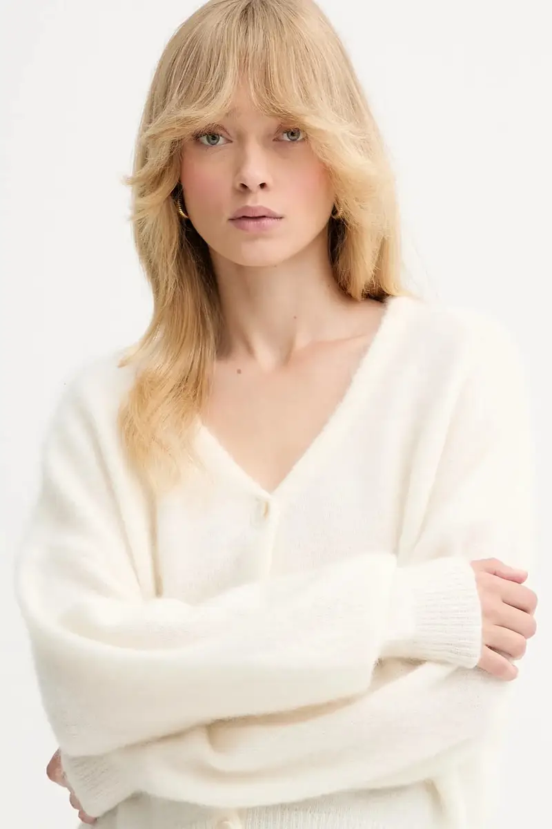 Gestuz Cardigan Donna Beige 3572154 miniatura 4