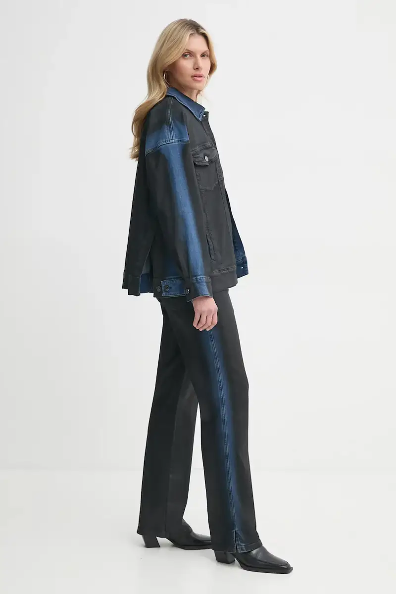 Gestuz Jeans Donna Nero 3627167 miniatura 4