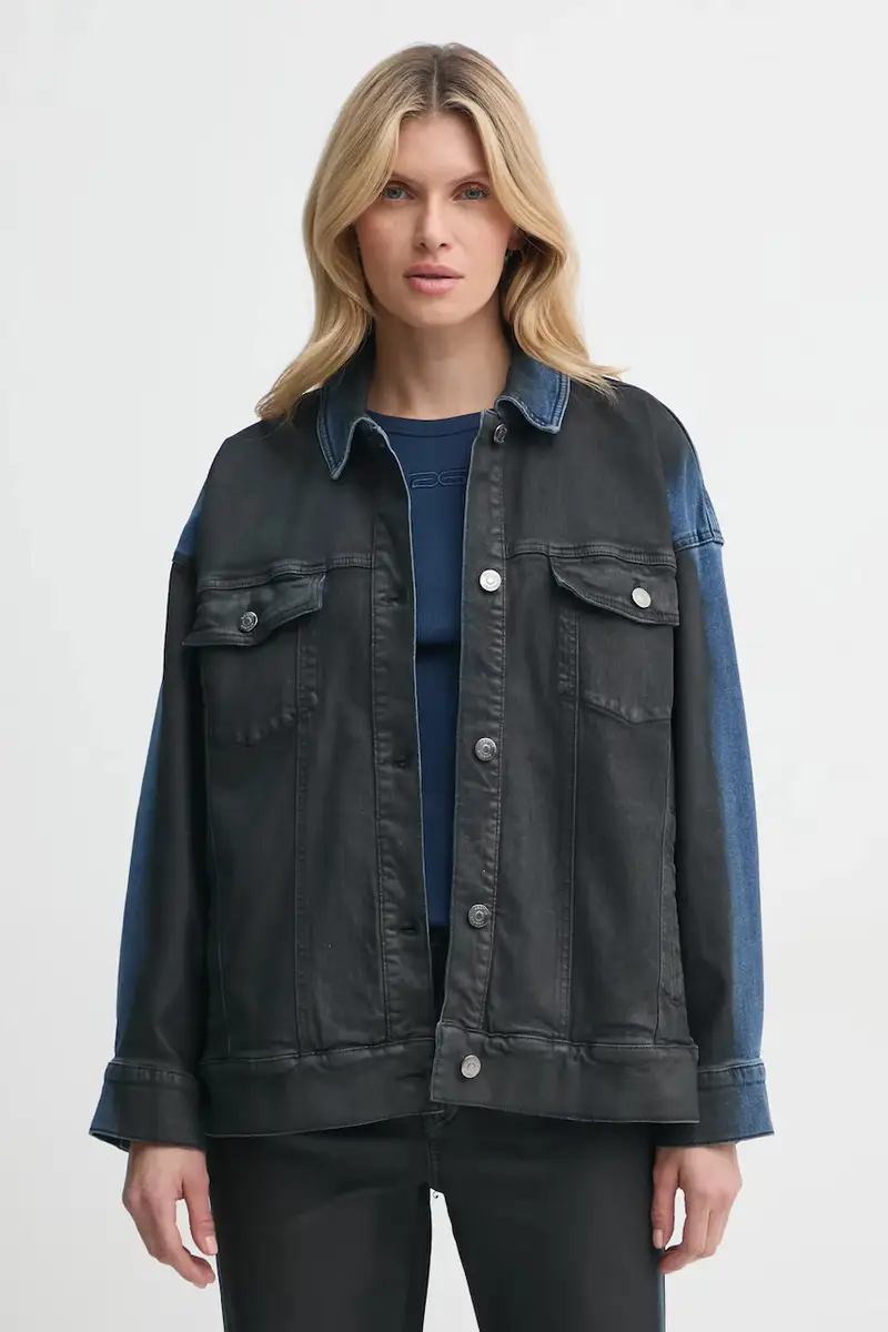 Gestuz Jeans Donna Nero 3627167 miniatura 5