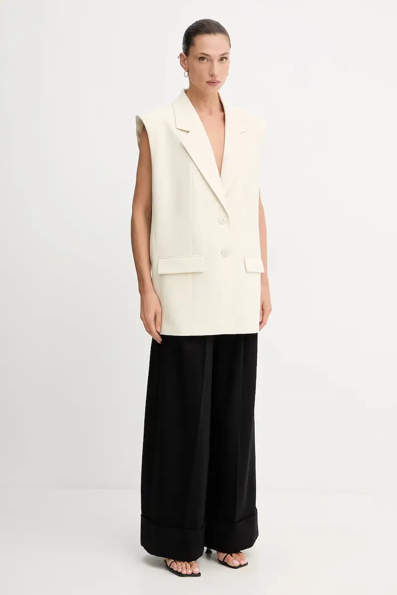 gilet colore beige 10910168 miniatura 2