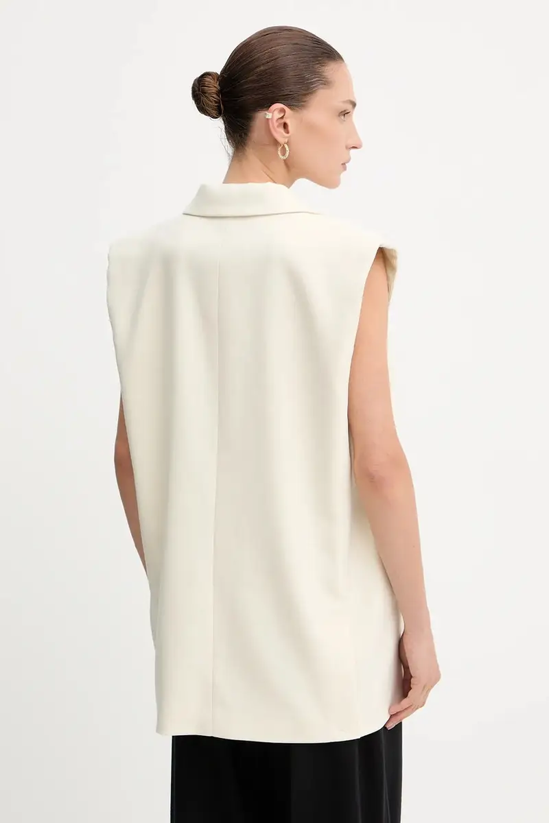 gilet colore beige 10910168 miniatura 3