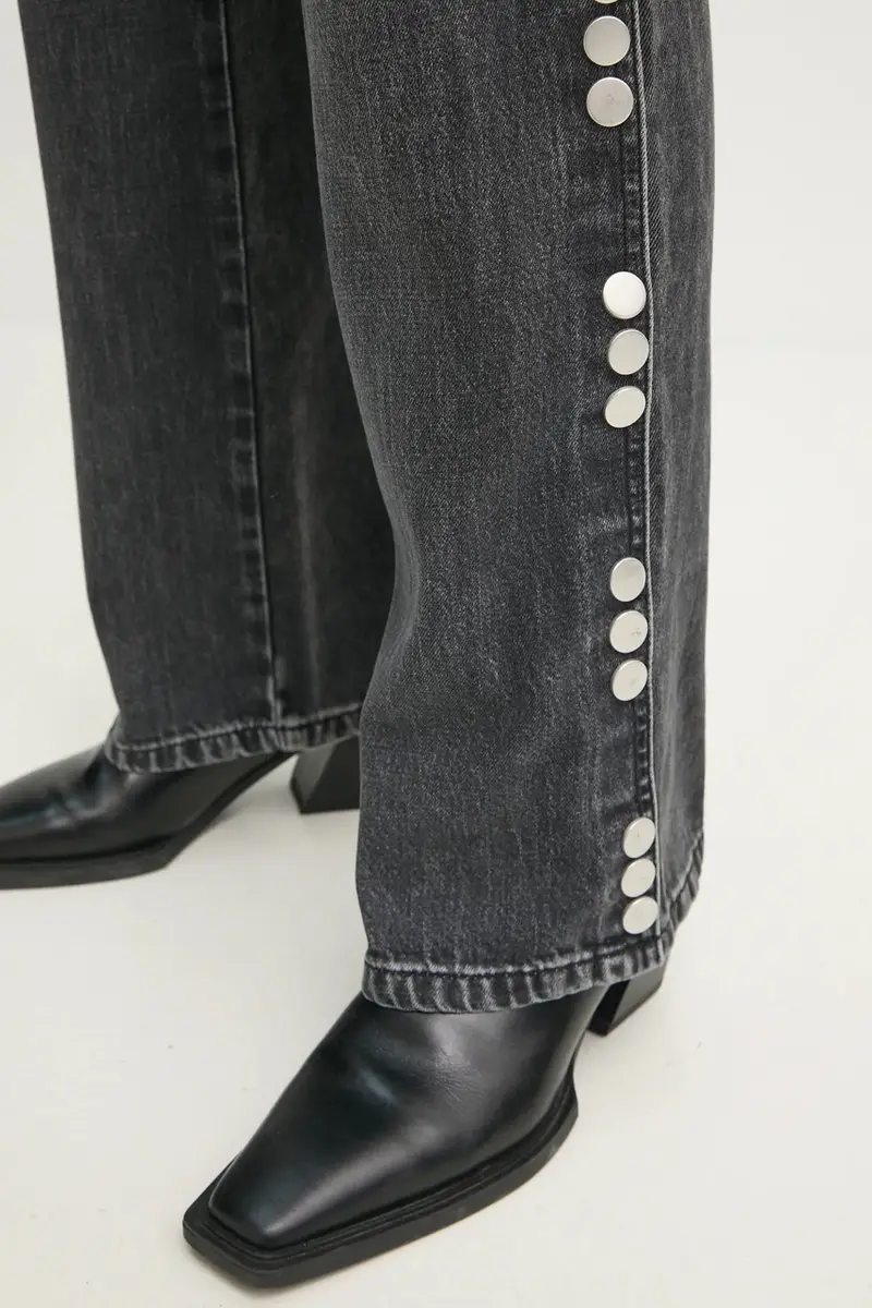 Gestuz Jeans Donna Grigio 3609604 miniatura 4