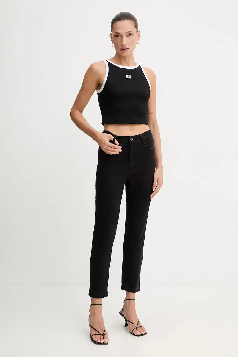 Gestuz Jeans Donna Nero 3151397 miniatura 2