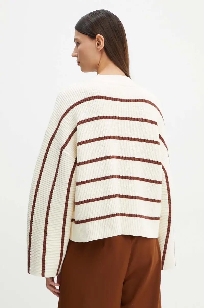 maglione Beige miniatura 3