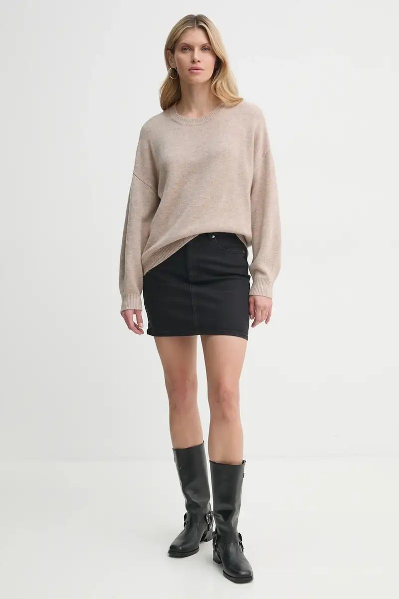 maglione donna colore beige 10909852 miniatura 2