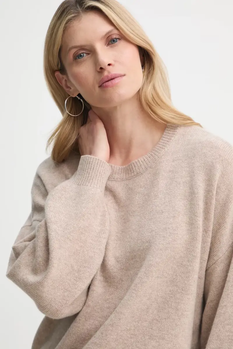 maglione donna colore beige 10909852 miniatura 4