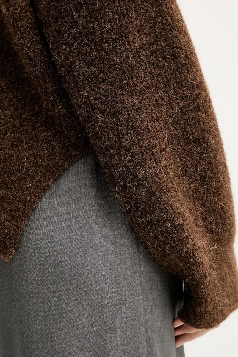 maglione donna colore violetto 10909446 Marrone miniatura 5