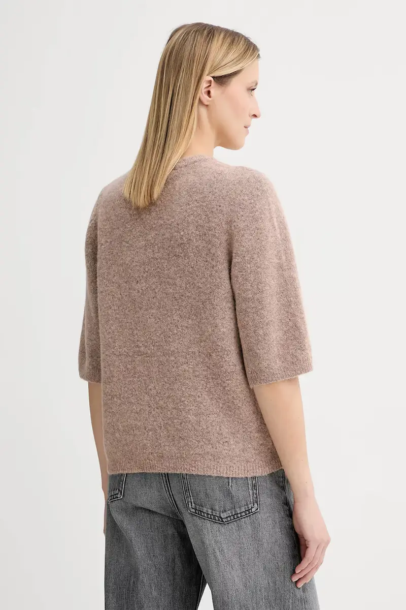 maglione in lana donna colore arancione 10909996 miniatura 3