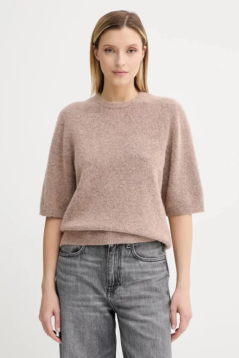 maglione in lana donna colore arancione 10909996