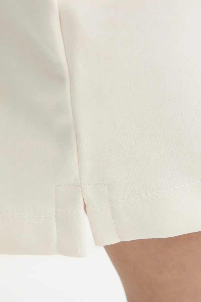 pantaloncini donna colore bianco 10910317 Beige miniatura 4