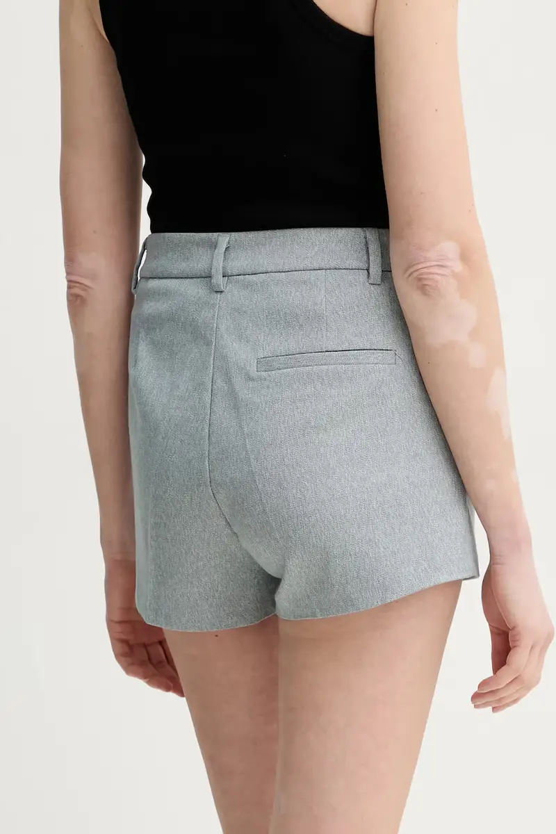 pantaloncini donna colore grigio 10910018 miniatura 3