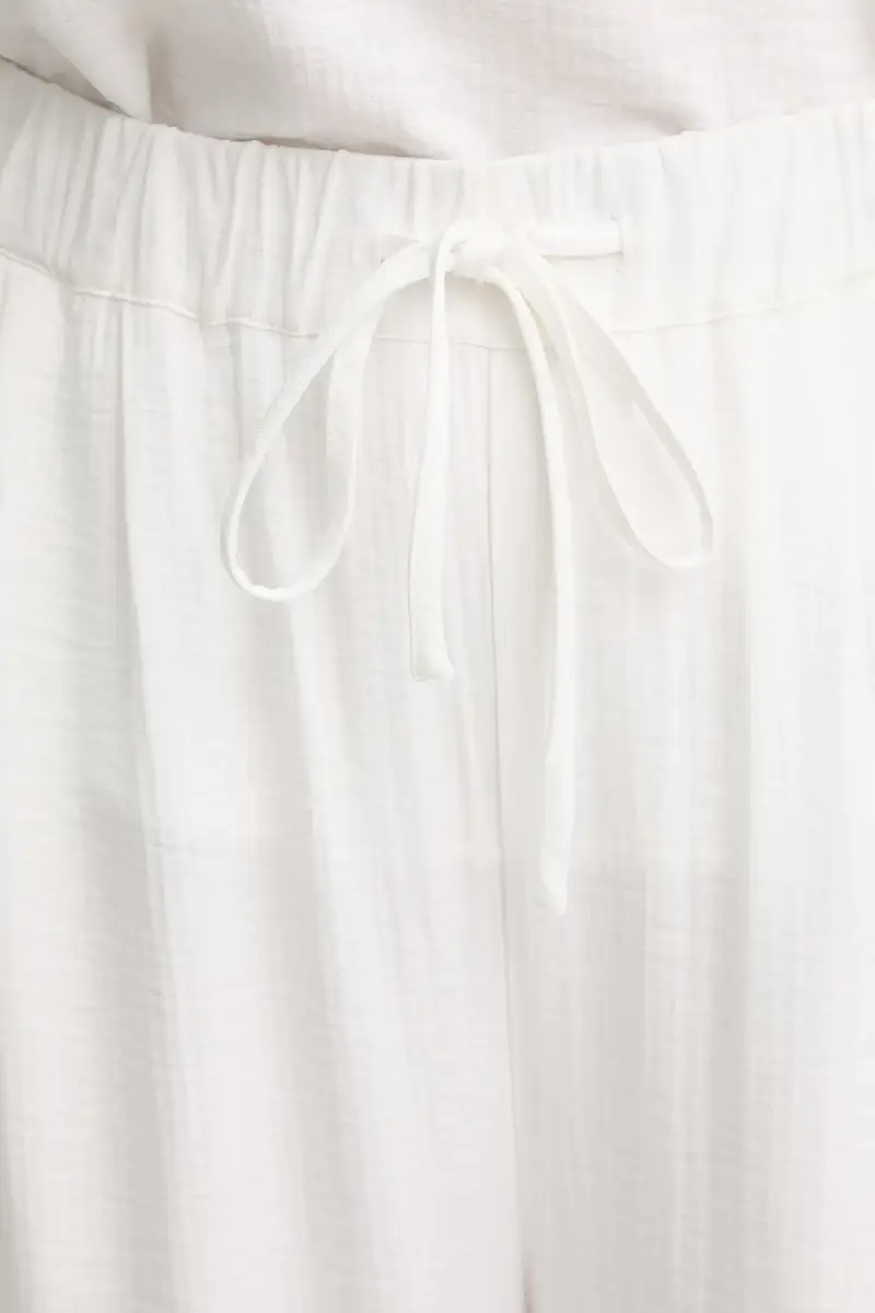 pantaloni donna colore beige 10910440 miniatura 4