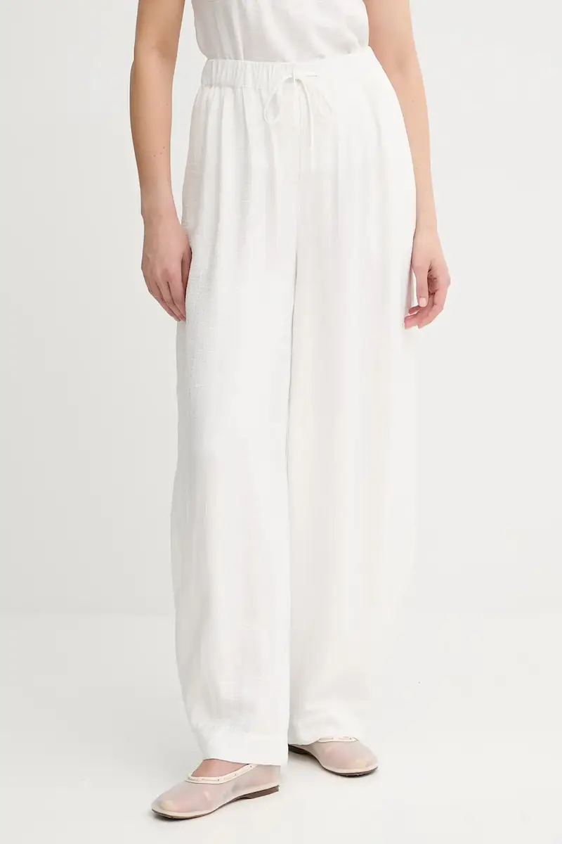 pantaloni donna colore beige 10910440