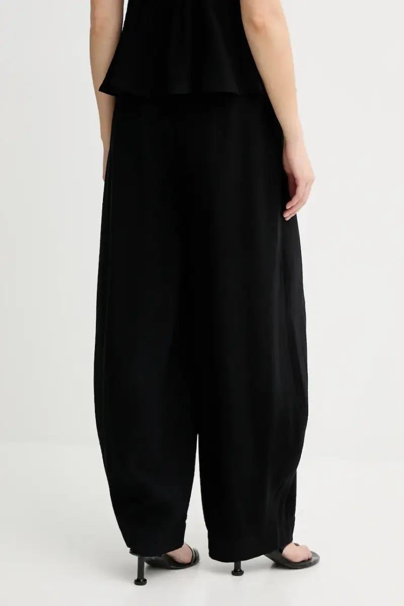 pantaloni donna colore nero 10910440 miniatura 3