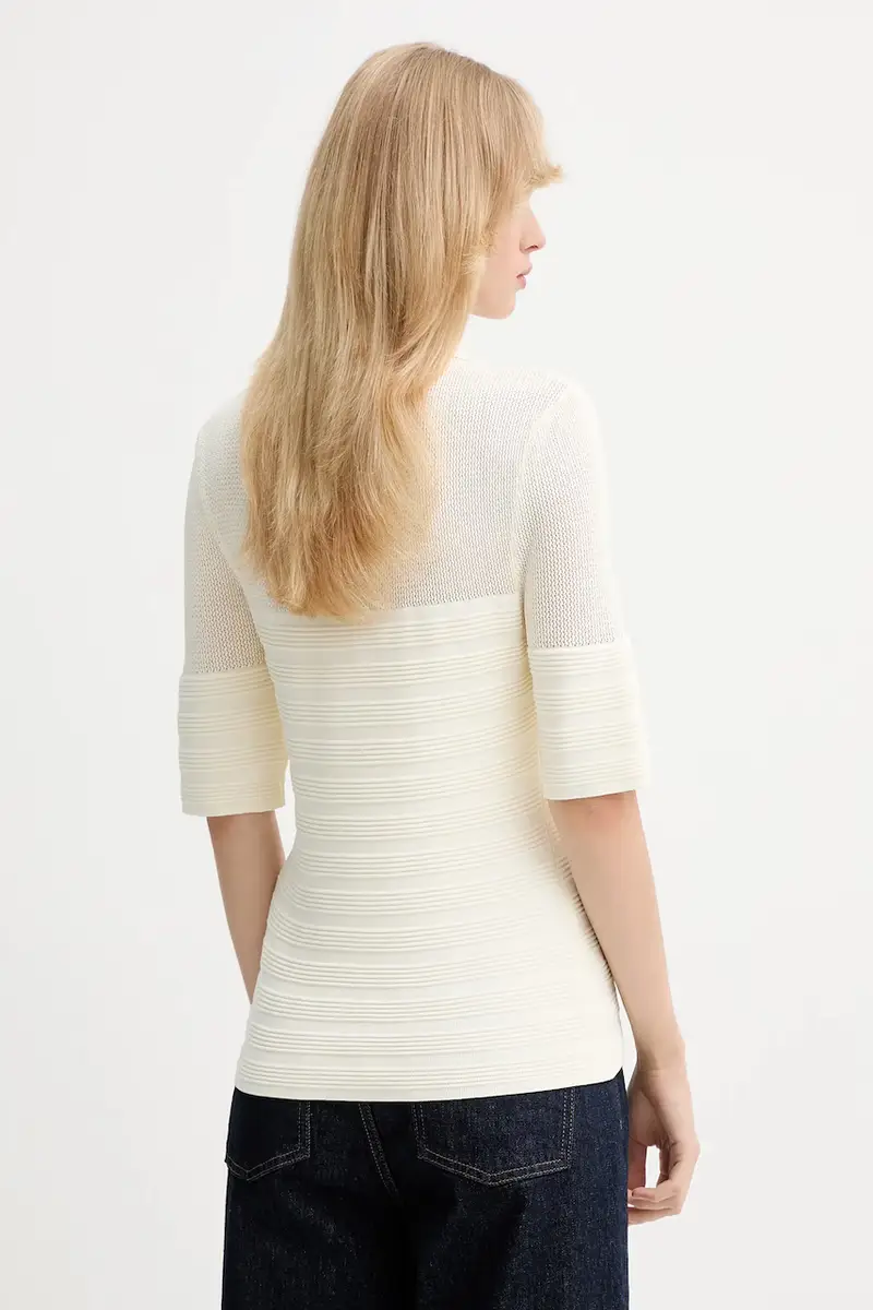 Gestuz Polo Donna Beige 3123569 miniatura 3