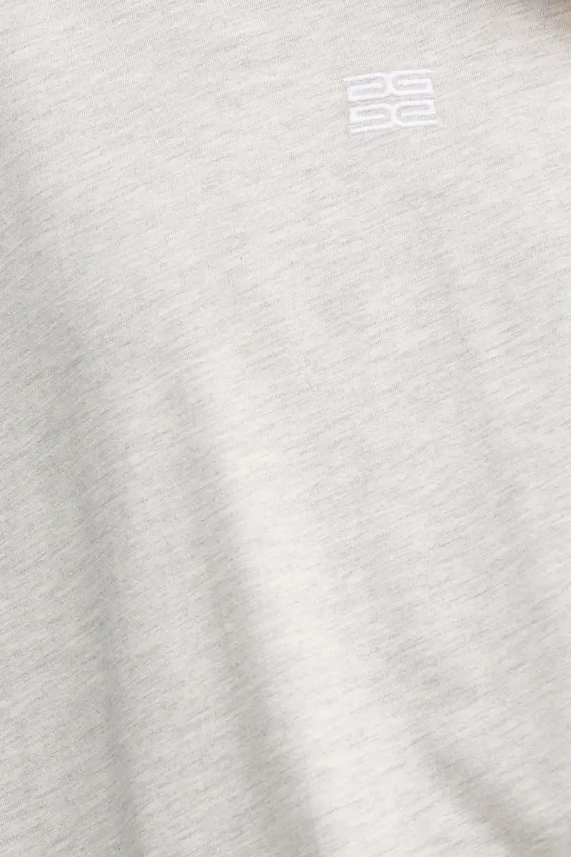 Gestuz T-shirt Donna Grigio 3609772 miniatura 5