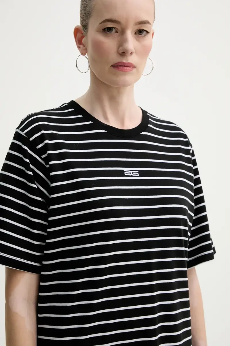 Gestuz T-shirt Donna Nero 3627669 miniatura 4