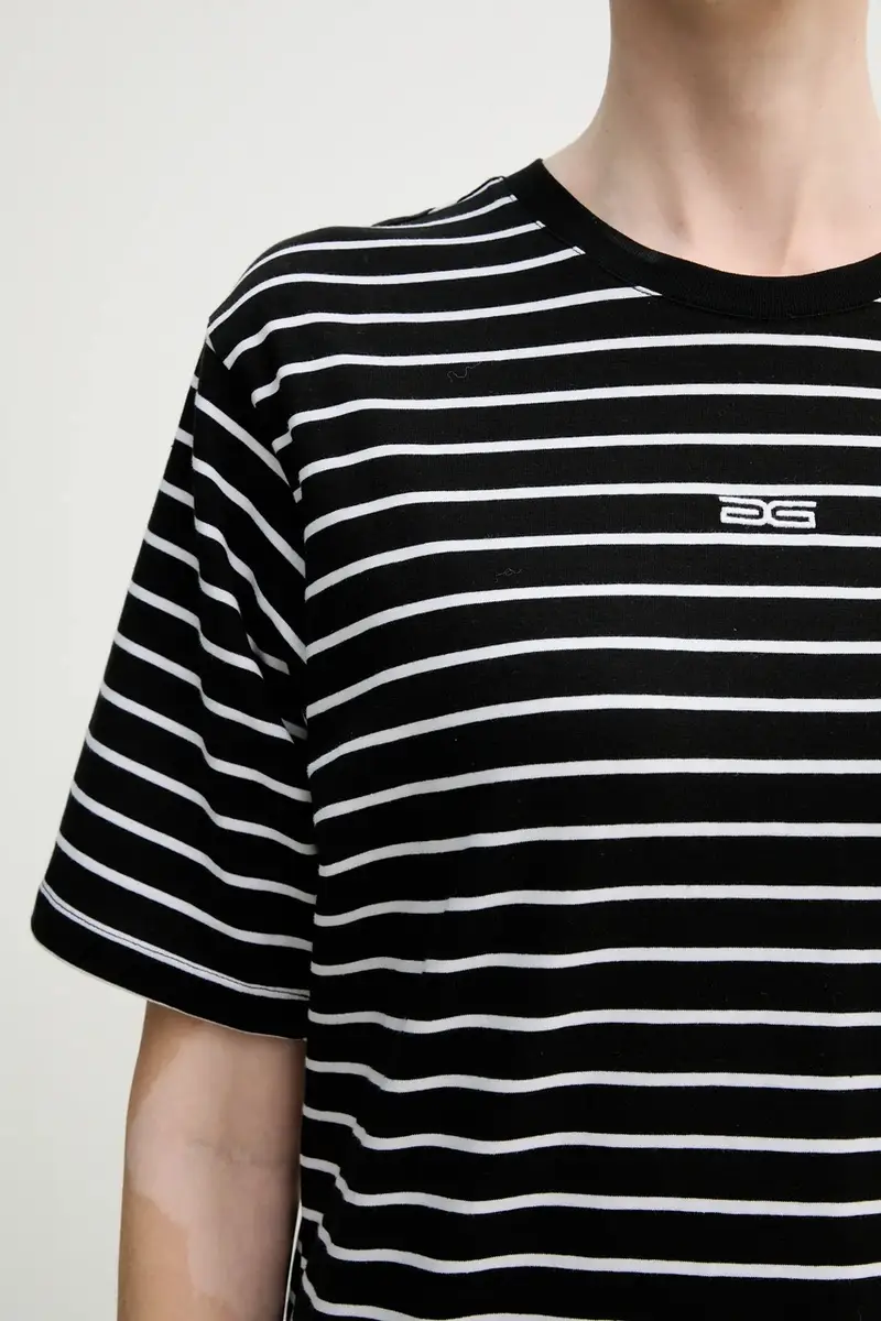 Gestuz T-shirt Donna Nero 3627669 miniatura 5