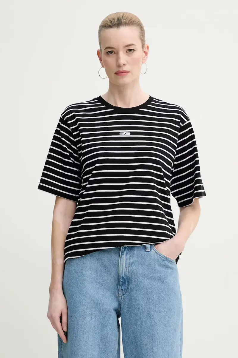 Gestuz T-shirt Donna Nero 3627669