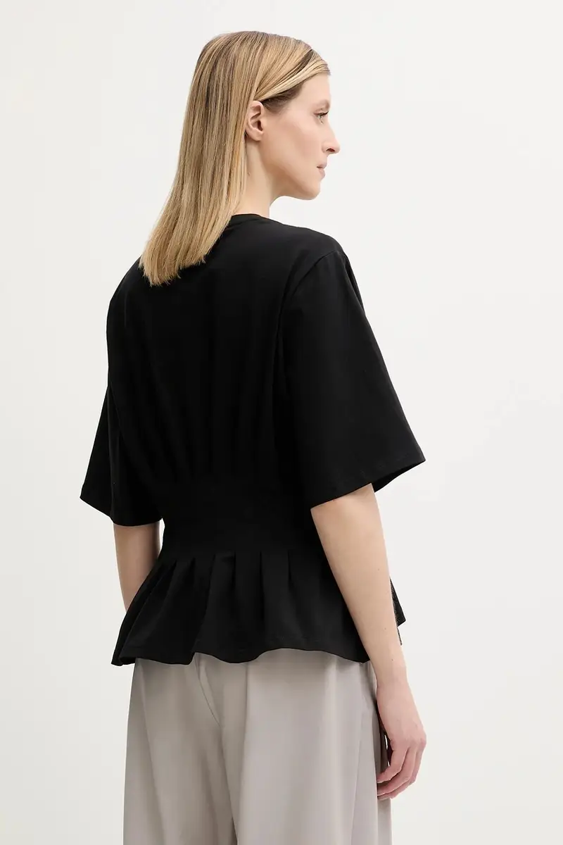 Gestuz T-shirt Donna Nero 3169152 miniatura 3