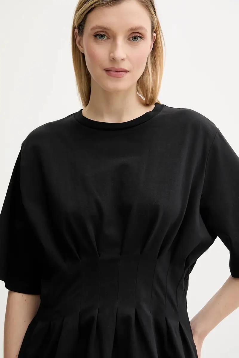 Gestuz T-shirt Donna Nero 3169152 miniatura 4