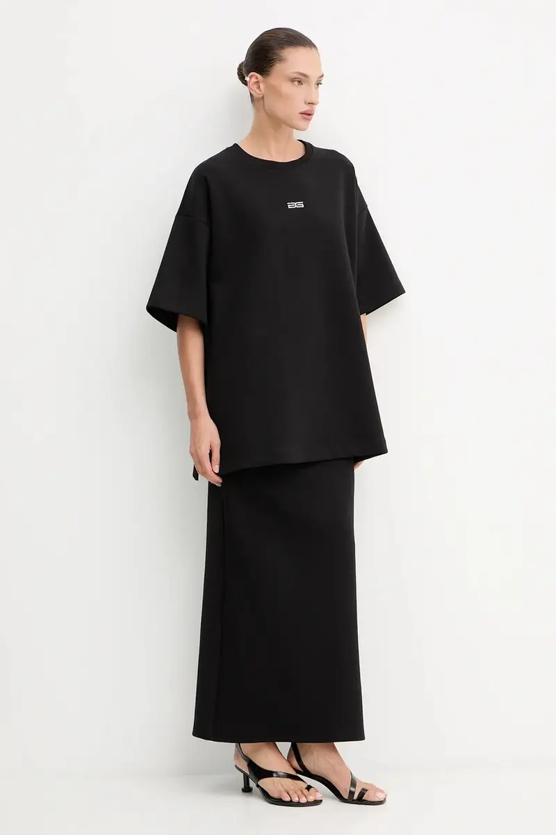 Gestuz T-shirt Donna Nero 2889937 miniatura 2