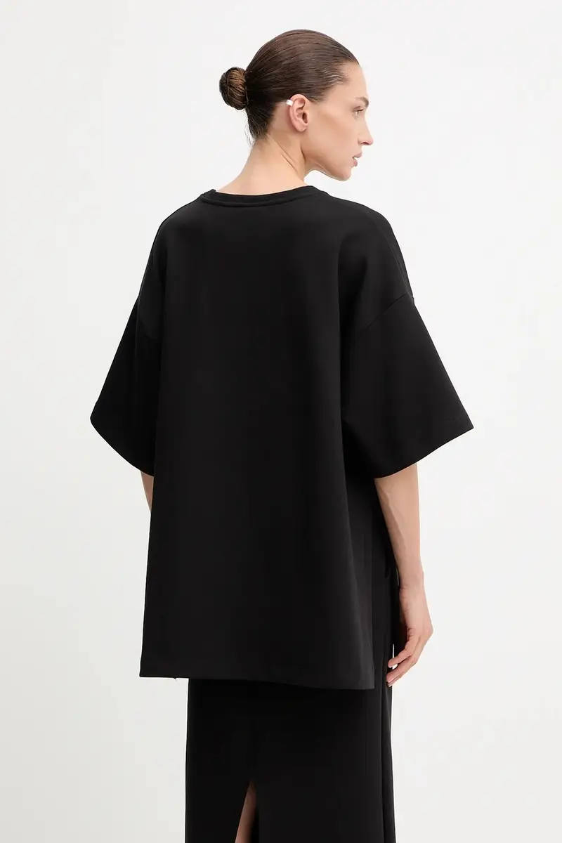 Gestuz T-shirt Donna Nero 2889937 miniatura 3