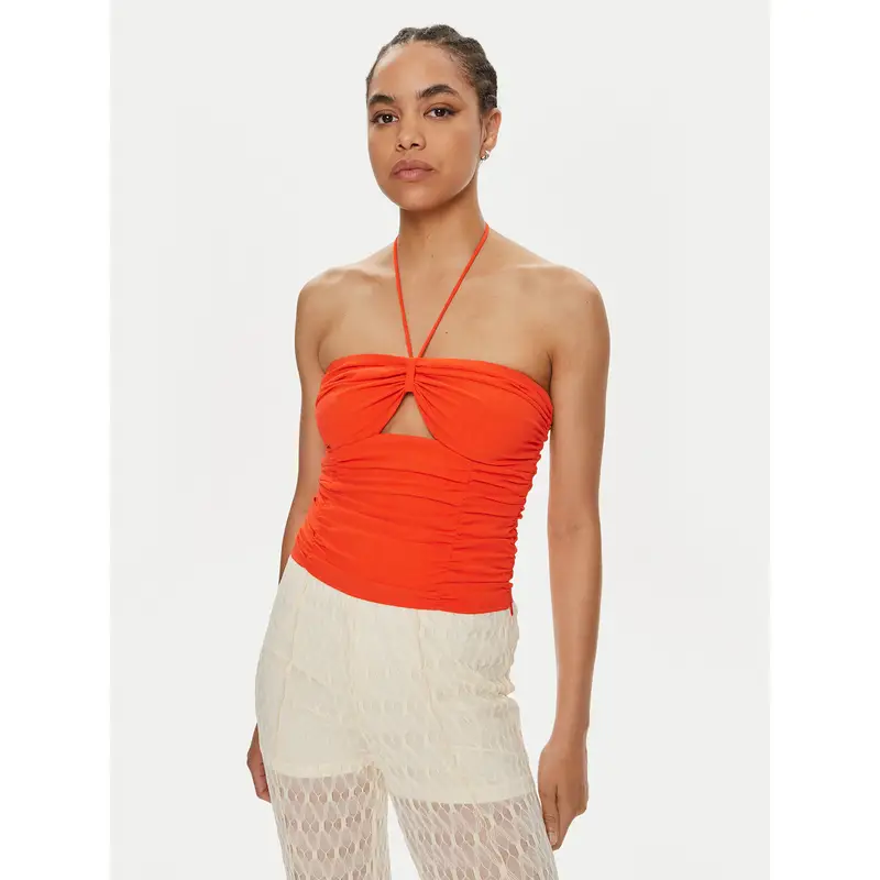 Gestuz Top Arancione 3207696