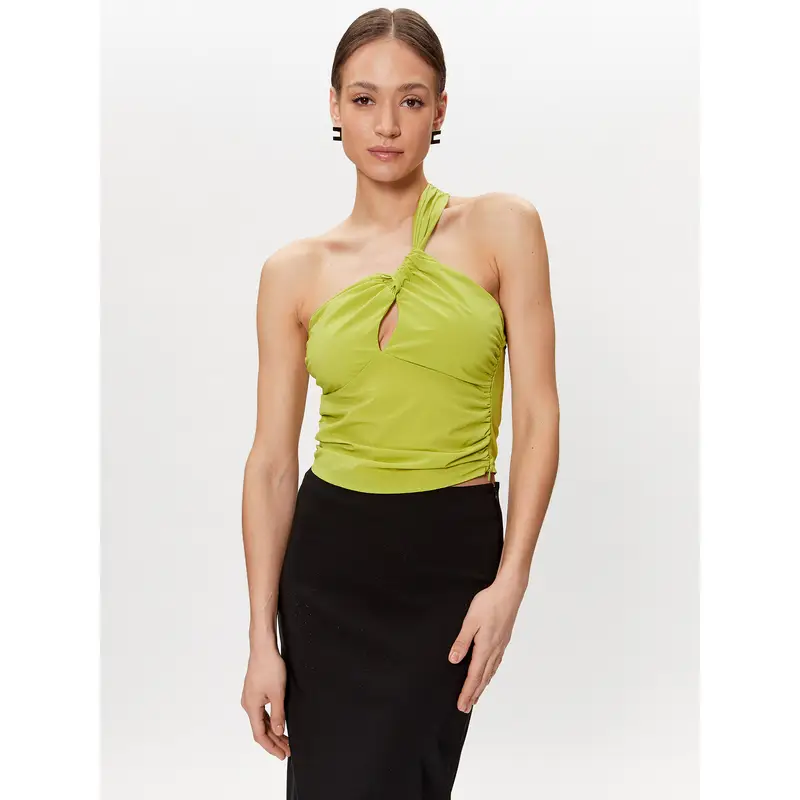 Top Gigi 10907017 Verde Slim Fit