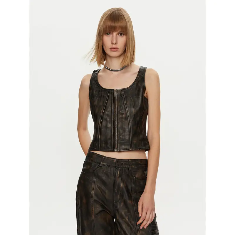 Gestuz Top Marrone 3206551