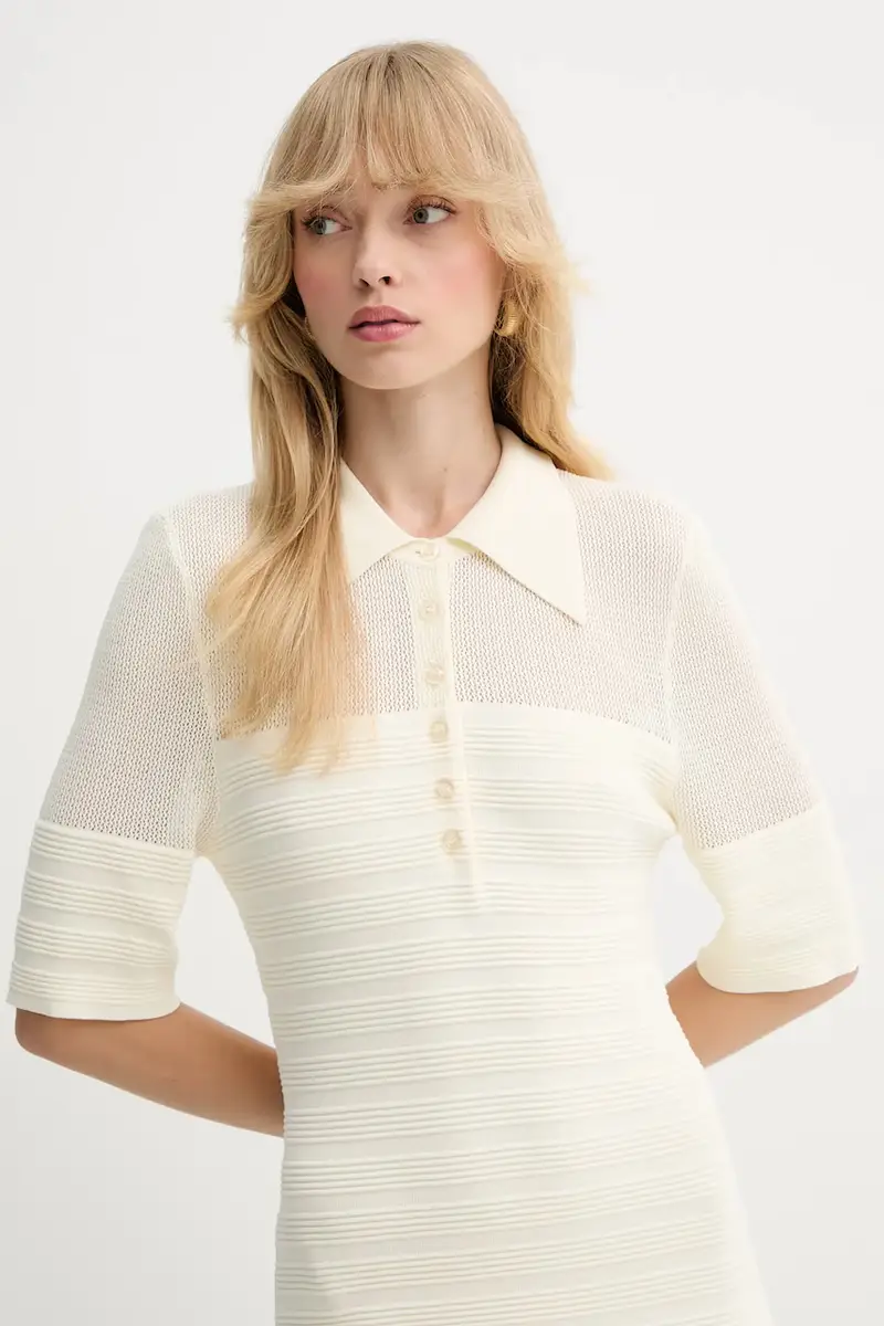 vestito colore beige 10910347 miniatura 4