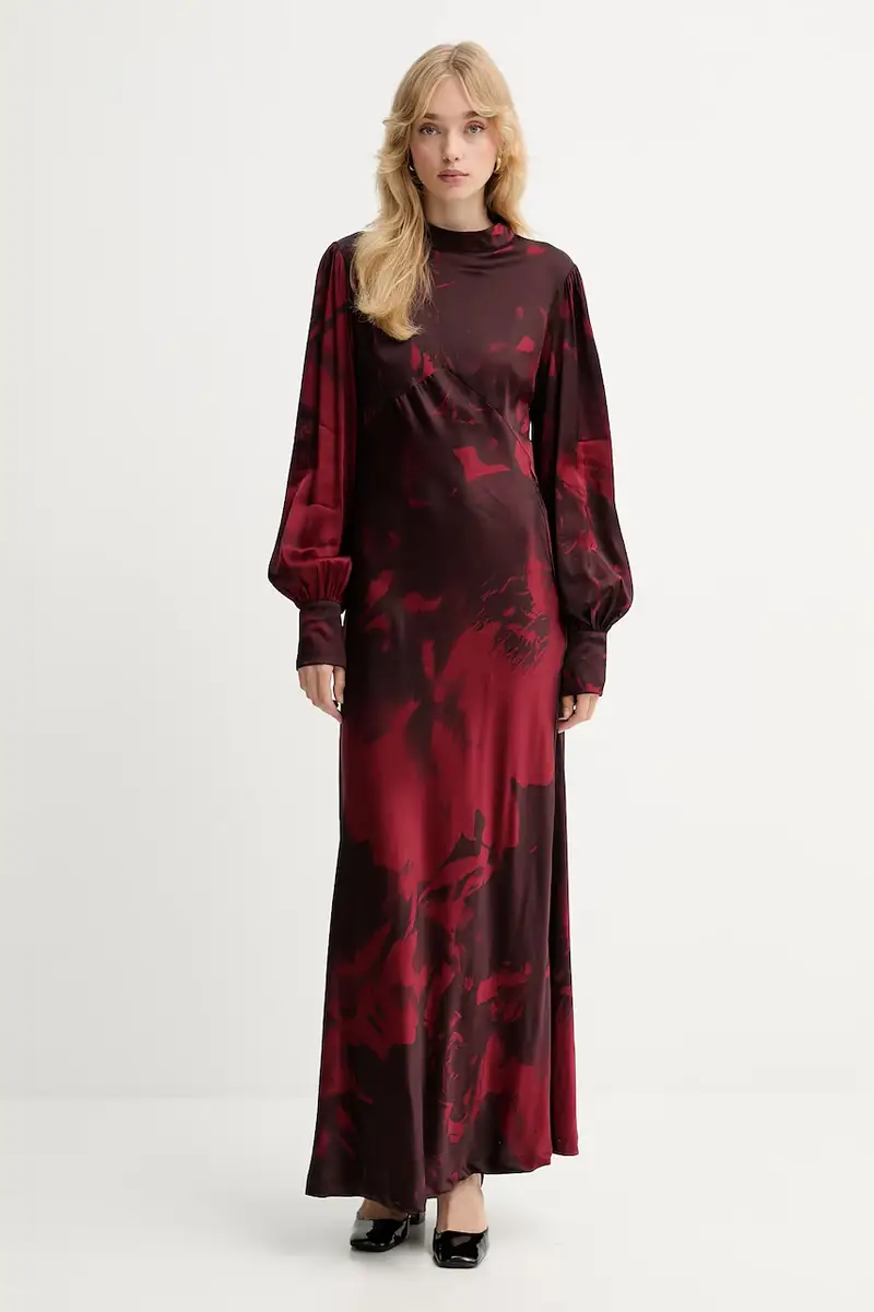 vestito colore granata 10910631