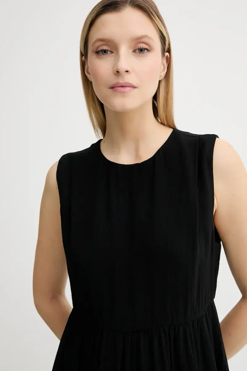 vestito colore nero 10910441 miniatura 4