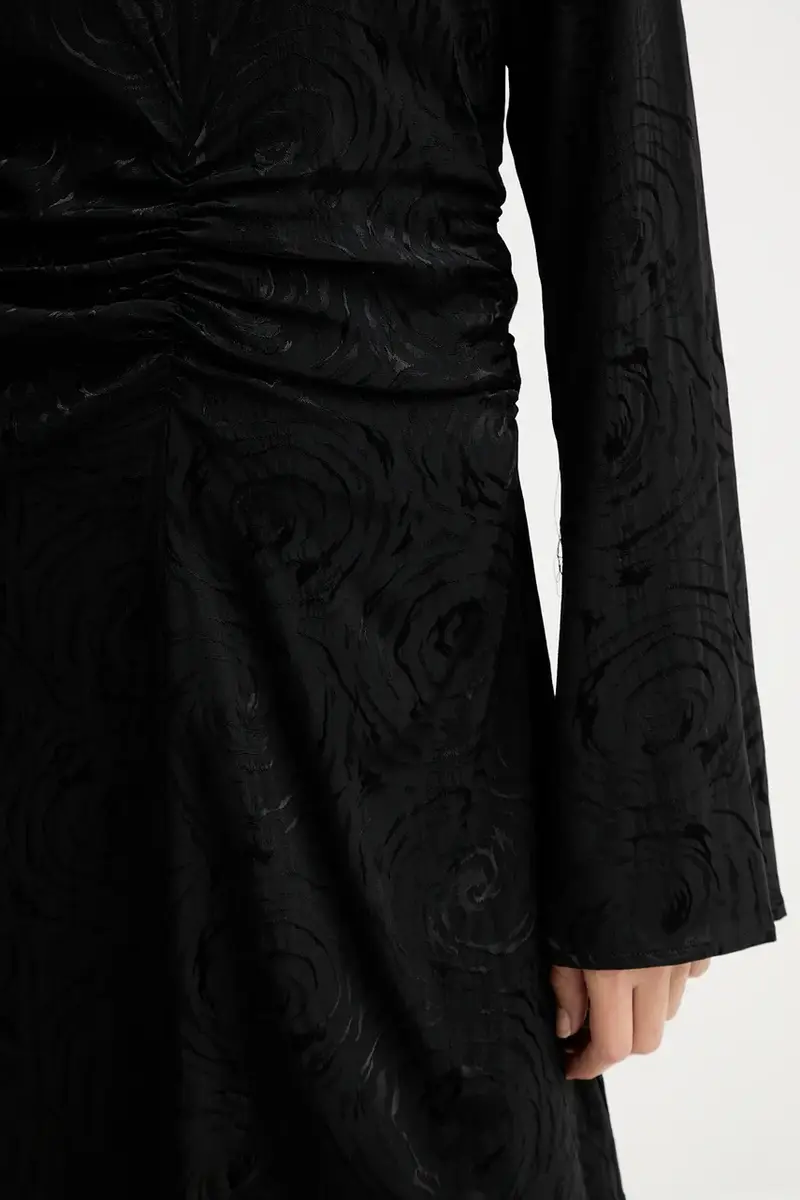 vestito colore nero 10910606 miniatura 5