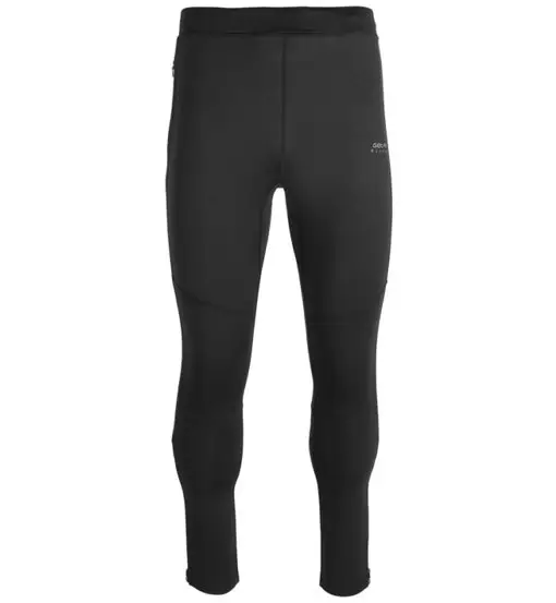 220 Gr Not Brushed - leggings running - uomo Black