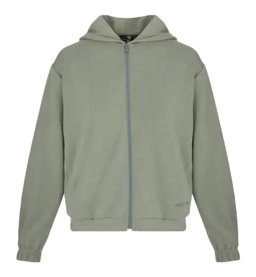 Felpa con cappuccio W - donna Green