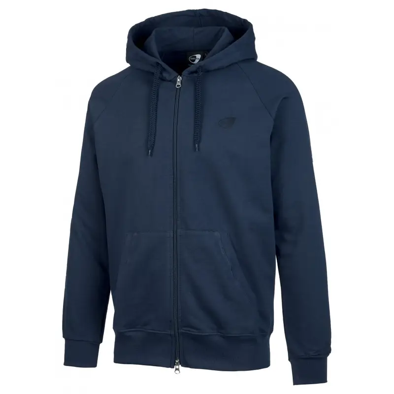 Felpa Full Zip C/Capp Blu S